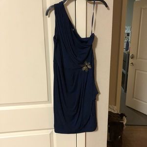 Max and Leo navy cocktail dress
